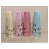 NEW TUPPERWARE CUPS WITH LIDS