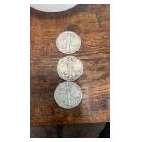 40,41,42 walking liberty half dollars