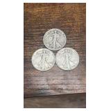 43,44,46 walking liberty half’s