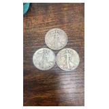 43,44,46 walking liberty half’s