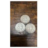 1948-1952 Benjamin Franklin half’s