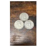 50,52,60 Benjamin Franklin half’s