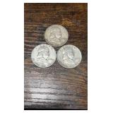 1952-1960 Benjamin Franklin half’s