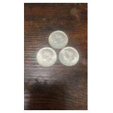 lot of 3 90% silver 1964 Kennedy half’s