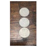 1944 p,d,s walking liberty half’s