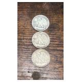 40,41,42 walking liberty halfs