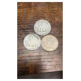 42,43,44 walking liberty half’s