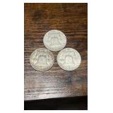 51,52,53 Benjamin Franklin half’s