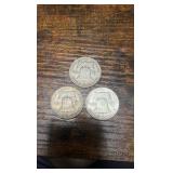 51,52,53 Benjamin Franklin half’s