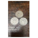 1952-1960 Benjamin Franklin half’s