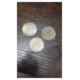 lot of 3 90% silver 1964 Kennedy half’s