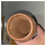 Vintage Dresser Vanity Accessories Lot Crystal Bottle, Beaded Bag, Carved Wood Boxes & More Decor