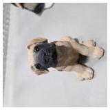 3 Dog Figurines Sandicast Boston Terrier Living Stone Great Dane Pup Collie Sheltie