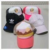 Lot of 5 Hats - Adidas, Columbia and Negasi