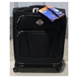 Protege Carry-On Spinner Suitcase - Black
