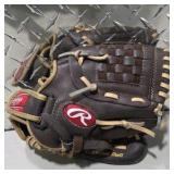 Rawlings Youth Baseball Glove - Brown Leather - 10 Inch