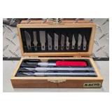 Western USA W36 Fixed Blade Knife, X-Acto Set and Multi-Tool