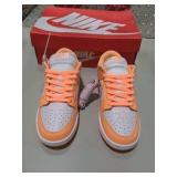 Nike Dunk Low Sneakers - Peach and White - With Box and Extra Laces - Women