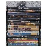 Large DVD Movie Lot Traffic Courageous Friday Night Lights I Am Legend Quarantine More