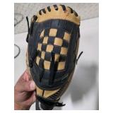 Rawlings Youth Baseball Glove - Black & Tan - 10 Inch