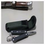 Western USA W36 Fixed Blade Knife, X-Acto Set and Multi-Tool