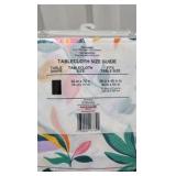 Mixed Home Decor Lot - Taper Candles, Tablecloth, Potholders and More