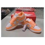 Nike Dunk Low Sneakers - Peach and White - With Box and Extra Laces - Women
