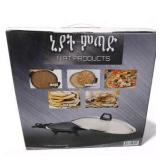 NIAT Products Electric Injera Maker Flatbread Griddle Pizza Pita Pancake Cooker Boxed
