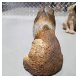 3 Dog Figurines Sandicast Boston Terrier Living Stone Great Dane Pup Collie Sheltie