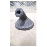 Lot of 2  Cement Cast Outdoor Fall Decor - Halloween Jack O Lanterns