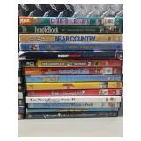 Large Kids DVD Lot Shrek Cat in the Hat Alvin Chipmunks Robot Chicken More