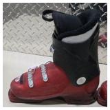 Red Ski Boots