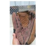 Rawlings Baseball Glove - Brown Leather - 12.5 Inch