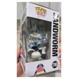 Funko Pop Beetlejuice Sandworm #1760, DC Gift Bags and Earphones