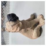 3 Dog Figurines Sandicast Boston Terrier Living Stone Great Dane Pup Collie Sheltie