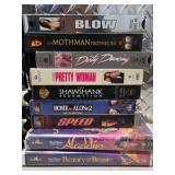 Lot of VHS Tapes Disney Aladdin Beauty and the Beast Pretty Woman Speed Home Alone 2