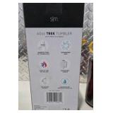 Simple Modern 40oz Trek Black Tumbler and Nalgene Bottle