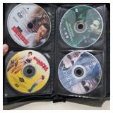 DVD Binder Lot - Men in Black, Men in Black II, Full Throttle, Shrek 2, Anchorman, Batman and More