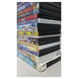 Kids Movie Lot - DVDs and 2 VHS Tapes - Shrek, Frozen, Annie, Scooby-Doo and More