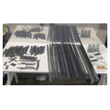 Model Train Track Lot - Straight, Curved, Bridge and Accessories