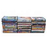 Large Kids DVD Lot Shrek Cat in the Hat Alvin Chipmunks Robot Chicken More