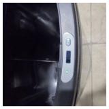 Mainstays stainless steel motion-sensor trash can with black automatic-style lid