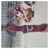 Vintage Lefton Blue Jay, Disney Eeyore Ornament, Sassy Rock, Cat Figurine Decor Lot