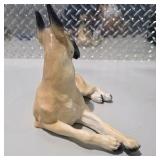 Great Dane Dog Decor Lot - Signed Large Hand Painted Dog Figurine, Puppy Figure, Spoiled Dogs Sign
