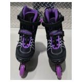 Bobicom Inline Skates - Black & Purple Roller Blades Men