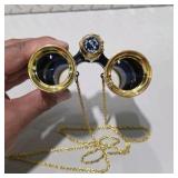 Binolux 4x25 Opera Glasses with Case - #163 Binoculars