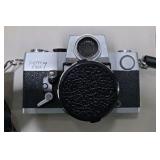 Petri Flex 7 Camera Kit - Lenses, Flash, Filters, Lens Cases & Hard Case