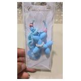 Mixed Costume Jewelry and Keychain Lot - Hearts, Peace Sign, Earrings and Unicorn Ring