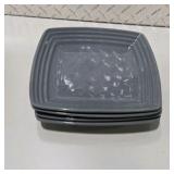 Gray Dishware Lot - Plates, Bowls and Mugs