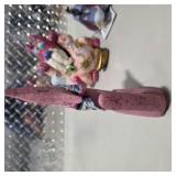 Vintage Lefton Blue Jay, Disney Eeyore Ornament, Sassy Rock, Cat Figurine Decor Lot